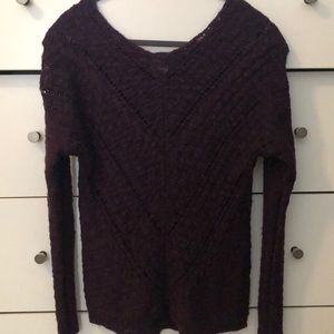 Beautiful plum sweater